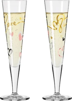 Goldnacht Champagnerglas-Set F23 Von Carolin Oliveira -Küchenutensilien Laden a73582f3da1ba6cfaf054a1f1e183a88