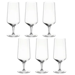 LEONARDO 069541 Puccini Bierglas 410 Ml, Teqton-Glas (6 Stück) -Küchenutensilien Laden a77066d587354364cdc1e2b772c2e493