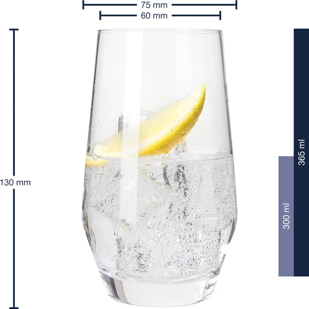 Leonardo Trinkglas PUCCINI 6er-Set 365 Ml, 069558 4 Leonardo Trinkglas PUCCINI 6er-Set 365 Ml, 069558 – Bild 2