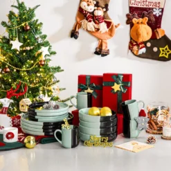 Vancasso Aria Tafelservice Für 8 Personen (32-teilig) Mit Tellern, Schalen Und Tassen, Schwarz Und Türkis 17 Vancasso Aria Tafelservice Für 8 Personen (32-teilig) Mit Tellern, Schalen Und Tassen, Schwarz Und Türkis -Küchenutensilien Laden a7bd975ec3f93b58405d2f0414838ff2