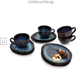Sänger Kaffeeservice Set Tokio 12 Teilig -Küchenutensilien Laden a7d98e2e1bce086bbc7cce14af1a9dae