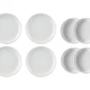 Set 8-tlg. - Trend Weiß - Thomas - 4 X Speiseteller + 4 X Frühstücksteller -Küchenutensilien Laden a7f52321b13829375de7e173e181896f