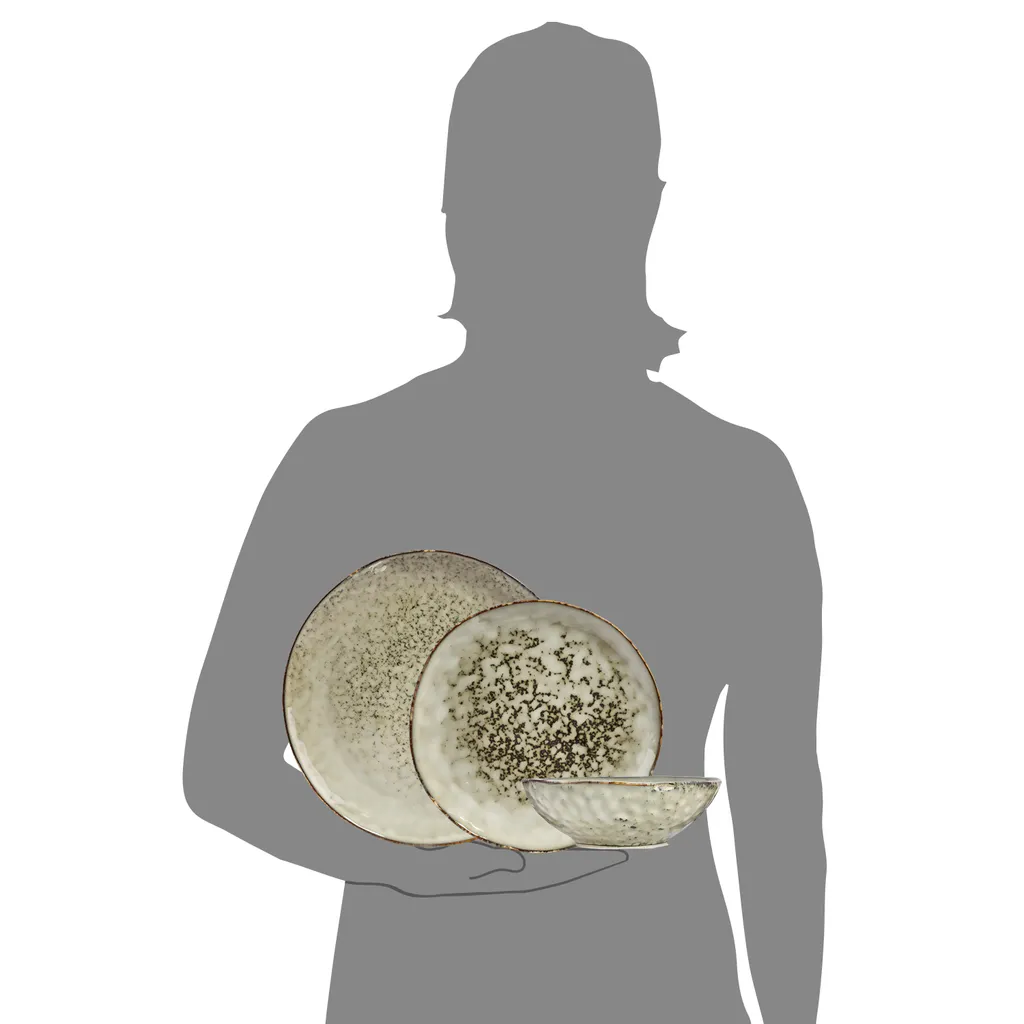 Sänger SÄNGER Steingut Geschirrset Pompei, Tafelservice 12 Teilig Für 4 Personen 9 Sänger SÄNGER Steingut Geschirrset Pompei, Tafelservice 12 Teilig Für 4 Personen – Bild 7