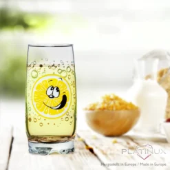 Trinkgläser Mit Lustigen Fruchtgesichtern 350ml (max. 400ml) Set 6 Teilig Aus Glas Bunt -Küchenutensilien Laden aa4ec4367c578d656cf4d26b72df0f76