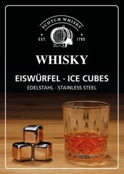 Whisky Geschenk-Set Mit 2 Gläsern, Eiswürfeln Aus Edelstahl, Zange, Samtbeutel In Einer Schönen Holzbox -Küchenutensilien Laden ab9e349eb0ac8f344c2cdd83d17f1d30