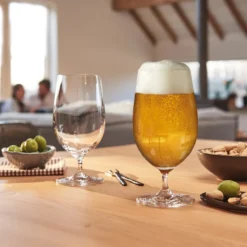 LEONARDO 061451 Ciao+ Biertulpe, Glas, 410ml, H 16cm, Klar (6 Stück) -Küchenutensilien Laden aba227d3bd777ac63a8277ff00f041b9