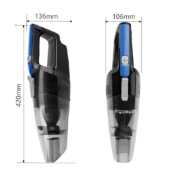 Aigostar Mercury 33LBX - Kabelloser Zyklon-Handstaubsauger, Nass- Und Trockensauger, 2050mAh Akku, 500ml Reservoir, HEPA-Filter. -Küchenutensilien Laden ac7c5a545c8dd4d0728641098ee42ea9