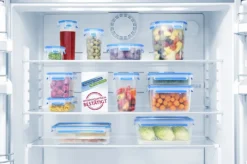 Emsa Clip & Close Frischhaltedosen 3er-Set á 0,55 L, Blau -Küchenutensilien Laden ad91c009b47aca6fbf9d5ae935fd71c0