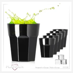 Schwarze Schnapsgläser Aus Glas 30ml (max. 40ml) Set 6 Teilig Wodkagläser Shotgläser -Küchenutensilien Laden af42e5c3574302f89fb89a78d93ac4b3