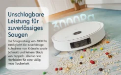 Yeedi Vac 2 Pro Staubsauger Saugroboter Wischfunktion 3000Pa 5200mAh 240min Kehrroboter -Küchenutensilien Laden b091947f6bae5d45d6efde94315ca7f0