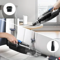 Aigostar Mercury 33LBX - Kabelloser Zyklon-Handstaubsauger, Nass- Und Trockensauger, 2050mAh Akku, 500ml Reservoir, HEPA-Filter. -Küchenutensilien Laden b6a35dea8618424d8d234902ef2dc523