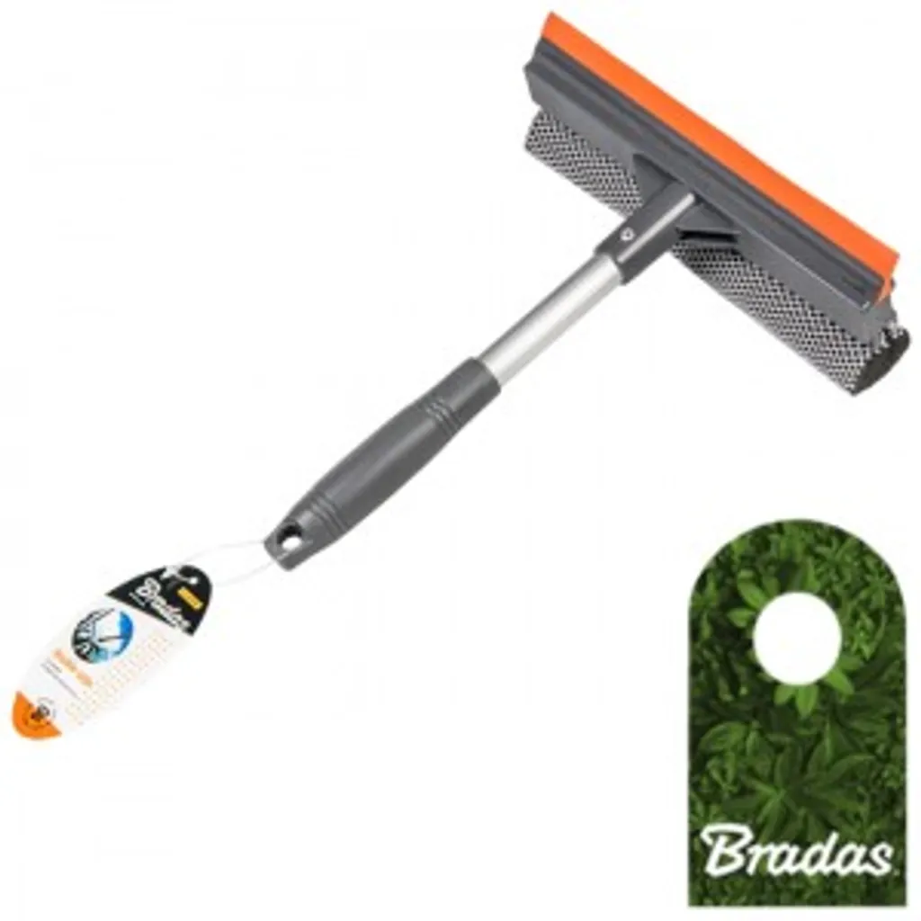 Gummi Fensterwischer Fensterputzer 8" Scheibenreiniger Griff 24cm BRADAS 3769 4 Gummi Fensterwischer Fensterputzer 8" Scheibenreiniger Griff 24cm BRADAS 3769 – Bild 2