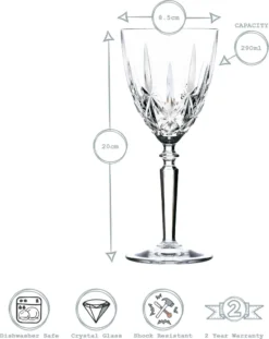 RCR Kristall Orchestra Cut Glas Weingläser Und Champagnerflöten - 290ml, 200ml - 12er Set -Küchenutensilien Laden b883590acb5e4ae6681aeba86e296faf