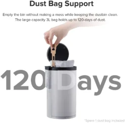 Roborock Auto-Empty Dock Für Roborock S7, S7 MaxV Staubsauger Roboter, Automatic Dust Collection, 3L Dust Bag, App-Control Schwarz -Küchenutensilien Laden b90332460b84508c6d81cdd66335899b