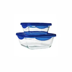 Pyrex Cook & Go Glas Square Teller Mit Deckel 0.9l -Küchenutensilien Laden b984a63c07f3c72d302c0eb891ec6d00