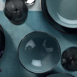 Heritage, Kütahya Porselen,(24 Stücke), Abendessen , Blau, 100% Porzellan -Küchenutensilien Laden bde27b865c7f08c367ddaec798fc7394