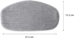 5 Ersatzpads Für Dampfreiniger , Dampfbesen Wischbezug Für Eine Porentiefe Reinigung, Dampfmop Ersatz Mit Klettunterseite -Küchenutensilien Laden be62ebaf17e075ab60ece9a0d625f1f5