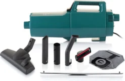 Omega CONTUR PLUS, Stielstaubsauger ETA243690006, 800 Watt, Mit Beutel, Umschaltbare Leichtlaufdüse, Polsterdüse, Fugendüse, Textil-Dauerfilter -Küchenutensilien Laden c0f22745fed1478a76b74e8880bf2302