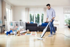 Leifheit Dampfreiniger CleanTenso Inkl. 2er Set Ersatz-Wischbezüge -Küchenutensilien Laden c1d4d91c557e58e7a0f90e033063bc49