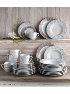 WELLCO Kaffeeset Grenoble Porzellan 18teilig -Küchenutensilien Laden c23f8d8ffe2ebe9b0a6f52c995202ef9