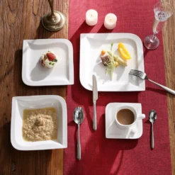 MALACASA, Serie Joesfa, 30 Tlg. Cremeweiß Porzellan Geschirrset Kombiservice Tafelservice Im Eleganten Design Mit Je 6 Tassen, 6 Untertassen, 6 Dessertteller, 6 Suppenteller Und 6 Speiseteller 18 MALACASA, Serie Joesfa, 30 Tlg. Cremeweiß Porzellan Geschirrset Kombiservice Tafelservice Im Eleganten Design Mit Je 6 Tassen, 6 Untertassen, 6 Dessertteller, 6 Suppenteller Und 6 Speiseteller -Küchenutensilien Laden c2a27e85bb6d2766010fa860d83de4fb