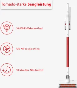 ROIDMI S1 Special Akku-Staubsauger, 415 Watt, 120 AW Saugleistung, 50 Min Akkulaufzeit, HEPA-Filter, Ergonomisches Design 9 ROIDMI S1 Special Akku-Staubsauger, 415 Watt, 120 AW Saugleistung, 50 Min Akkulaufzeit, HEPA-Filter, Ergonomisches Design -Küchenutensilien Laden c4ec4fb66ab9b39e74da091fa50d0d94