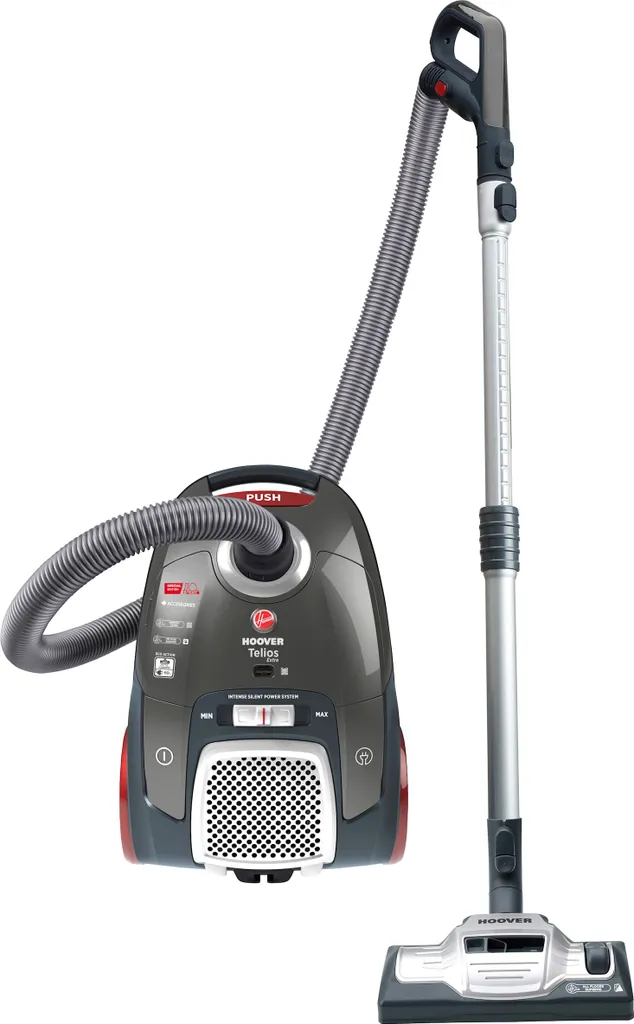 Hoover Telios Extra TX63SE 011, 550 W, Zylinder-Vakuum, Trocken, Staubbeutel, 3,5 L, EPA 3 Hoover Telios Extra TX63SE 011, 550 W, Zylinder-Vakuum, Trocken, Staubbeutel, 3,5 L, EPA