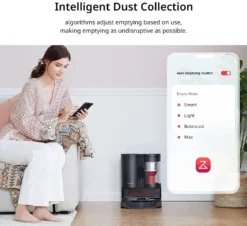 Roborock Auto-Empty Dock Für Roborock S7, S7 MaxV Staubsauger Roboter, Automatic Dust Collection, 3L Dust Bag, App-Control Schwarz -Küchenutensilien Laden c5eb12a3bc61f36fe254fbee6a4551a2