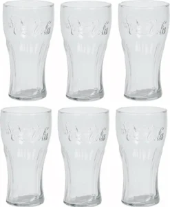 Coca-Cola Relief-Glas 27cl - 6-er Set 13 Coca-Cola Relief-Glas 27cl - 6-er Set -Küchenutensilien Laden c81a450c33bdba66e86a3a22061ac450