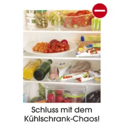 GOURMETmaxx Klemm-Schublade Für Kühlschrank, 3er-Set Schublade Klemm Kühlschrank GOURMETmaxx Zusatzfach Gemüsefach 3er-Set Ordnung -Küchenutensilien Laden c8277f529d7519df3e340f4677b61f84