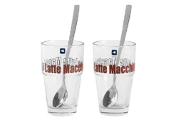 Leonardo Latte Macchiatto Becher 'Solo LM' Mit Löffel, 400ml, Ø 8,5 X 14,7cm (4er Set) -Küchenutensilien Laden c84191b2827e0eaa5a3ee2d2761be7b9