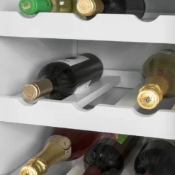 SoBuy FKW94-W Design Küchenwagen Mit Flaschenablage Küchenschrank Mit 2 Schiebetüren Und 2 Schubladen Servierwagen Mit Edelstahlplatte Sideboard Weiß -Küchenutensilien Laden cae4f6e5a681d6fab28f86559a3d0f64