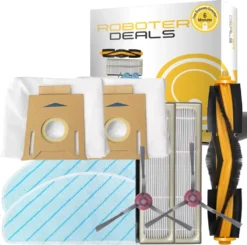 Zubehör Set, Ersatzteile Kit Für Yeedi Vac 2 Pro (2x Seitenbürste, 2x Filter, 2x Pad, 1x Hauptbürste, 2x Beutel)