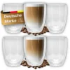 Felino® Latte Macchiato Gläser Doppelwandige Thermogläser Set [6 Stück] [350 Ml] Glas Tassen Groß Für Cappuccino, Kaffee, Espresso -Küchenutensilien Laden cd32800bb7637aad0bb50d02f4e58c69