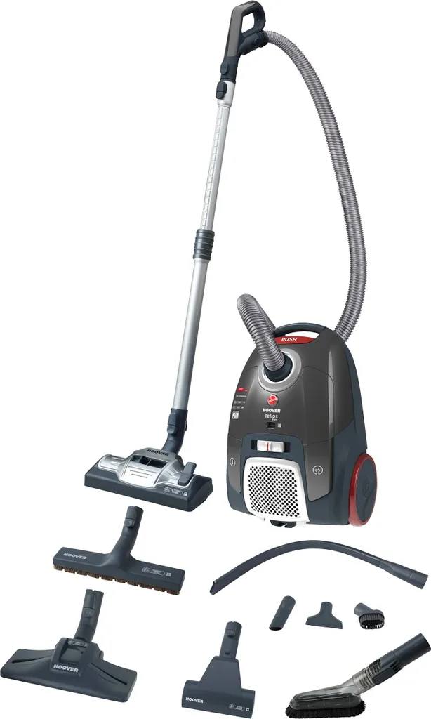 Hoover Telios Extra TX63SE 011, 550 W, Zylinder-Vakuum, Trocken, Staubbeutel, 3,5 L, EPA 5 Hoover Telios Extra TX63SE 011, 550 W, Zylinder-Vakuum, Trocken, Staubbeutel, 3,5 L, EPA – Bild 3