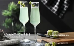 KROSNO Avant-Garde Sektgläser, 6er-Set, 180 Ml -Küchenutensilien Laden ce5ee615c8373f14c3b040b8f8ae5d19