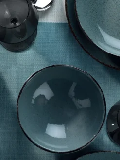 Heritage, Kütahya Porselen,(24 Stücke), Abendessen , Blau, 100% Porzellan -Küchenutensilien Laden cebc9bee5e45ef75b840e3a1932e5196