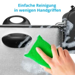 MEDION MD 18084 Fritteuse (2.000 Watt, 3L Ölbehälter, Hochwertiges Edelstahlgehäuse, Temperatureinstellung Bis 190° C) Silber -Küchenutensilien Laden d261ffdb1bc5867a1957d15fbd542656