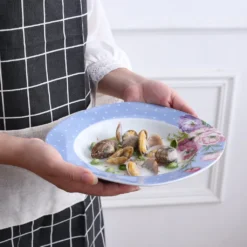 VEWEET 30-teilig Porzellan Tafelservice, Serie 'Hannah', Kombiservice Für 6 Personen, Blau Mit Floral Dekoration 16 VEWEET 30-teilig Porzellan Tafelservice, Serie 'Hannah', Kombiservice Für 6 Personen, Blau Mit Floral Dekoration -Küchenutensilien Laden d4a0a5555274d7537549da1c1a4b89b6