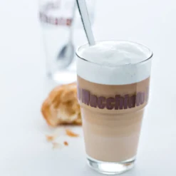 Leonardo Latte Macchiatto Becher 'Solo LM' Mit Löffel, 400ml, Ø 8,5 X 14,7cm (4er Set) -Küchenutensilien Laden d4d3aeea47f78f348f9f44fbb374658b