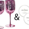 Moët & Chandon Champagnergläser Rose Pink 2x Gläser 1 Moët & Chandon Champagnergläser Rose Pink 2x Gläser -Küchenutensilien Laden d4d597f0f7a9c06bd23ea38f76346d28