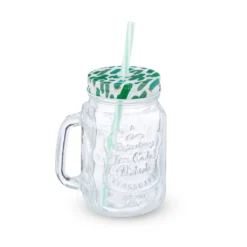 Relaxdays 8er Set Trinkgläser Mit Deckel Kaktus -Küchenutensilien Laden d52504369ac43a68cc16d18de3467019