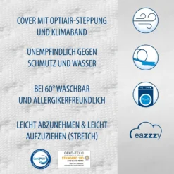 Genius Eazzzy Matratzentopper 140x200 Cm Matratzenauflage Topper Visco Set Bett; A19205 13 Genius Eazzzy Matratzentopper 140x200 Cm Matratzenauflage Topper Visco Set Bett; A19205 -Küchenutensilien Laden d6e31c5dded5716c3c5f7a230c3f1474