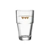 LEONARDO 043467 Solo Latte Macchiato Becher Mit Motiv Herzen, Glas, 410 Ml, Klar -Küchenutensilien Laden d906ce2f4b055042e62e118b5e8ed2ad