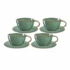 Leonardo MATERA Cappuccino Set Grün 8-teilig -Küchenutensilien Laden d9e29f04d4d5d7db6a7d4e3bca66f034