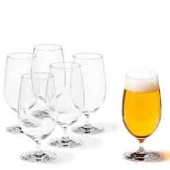 LEONARDO 061451 Ciao+ Biertulpe, Glas, 410ml, H 16cm, Klar (6 Stück) -Küchenutensilien Laden d9e81cbe23aedc304e5fb0a68c5c51e0