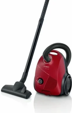 BOSCH GL20S - Bodenstaubsauger Mit Beutel 3,5 L - 600 W - 80 DB - 8 M - Leistungsvariator - Rot