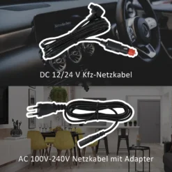 Merax Elektrisch Kühlbox Mit Kompressor 31.5L Schwarz, Mini Kühlschrank Tragbar Kühlleistung Bis -20° C, Gefrierbox 12/24 V Und 230 V Für Büro, Auto, Camping, Garten -Küchenutensilien Laden daac7f47836e39691d54d6f43afc332c
