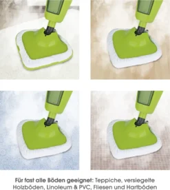 CLEANmaxx Dampfbesen 1000W Grün Bodenpflege Inkl. Messbecher Mikrofasertuch 33 CLEANmaxx Dampfbesen 1000W Grün Bodenpflege Inkl. Messbecher Mikrofasertuch -Küchenutensilien Laden dbdcb2b605b8e6dd3b574c097af9e074