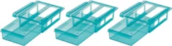 GOURMETmaxx Klemm-Schublade Für Kühlschrank, 3er-Set Schublade Klemm Kühlschrank GOURMETmaxx Zusatzfach Gemüsefach 3er-Set Ordnung -Küchenutensilien Laden dc6173d887682925d9c352bac7f0766f